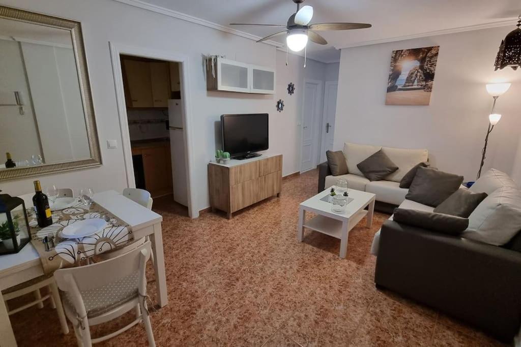 Apartamento Cruz Apartment Santa Pola Bagian luar foto